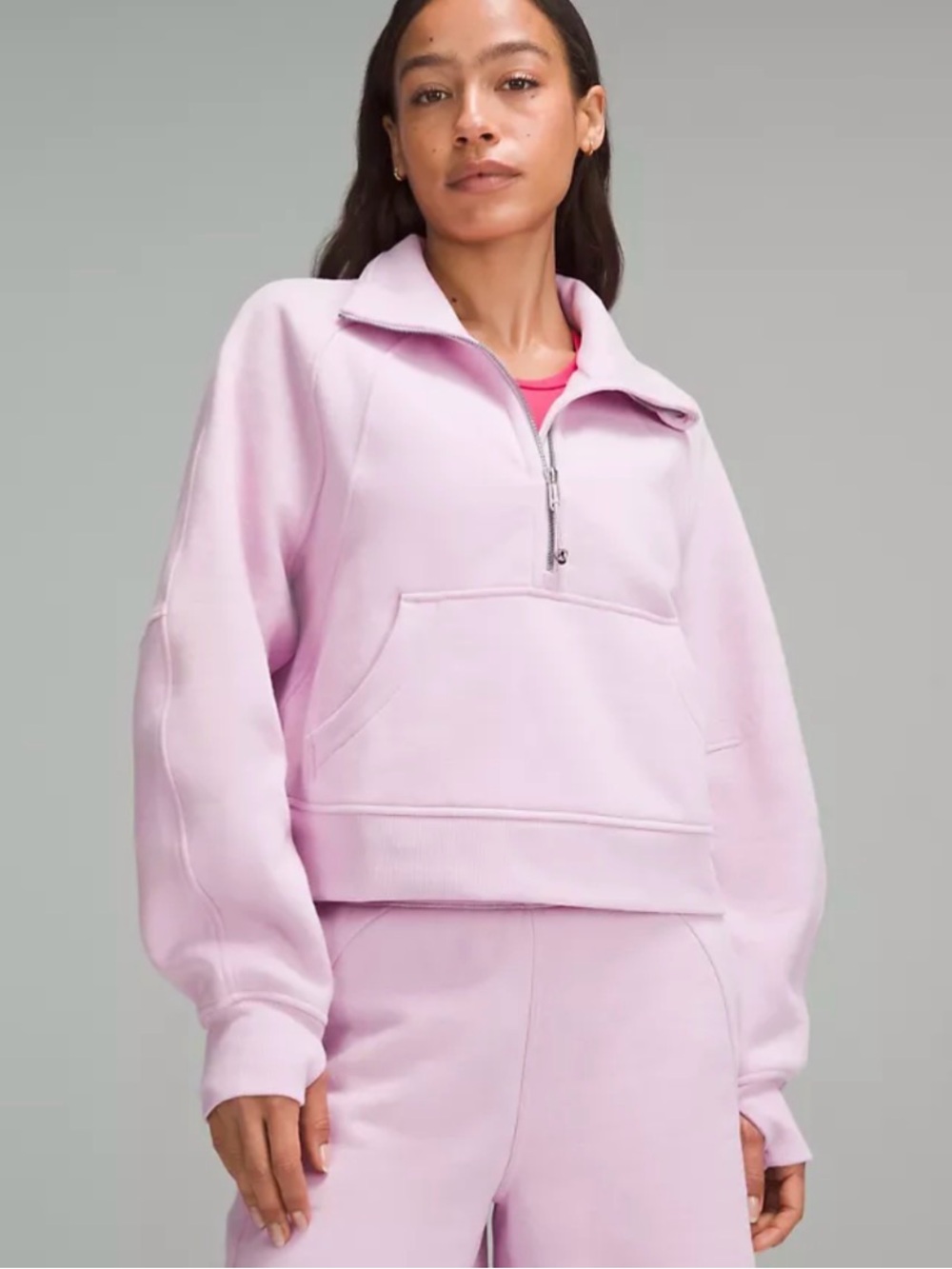 Lululemon Oversized Scuba Funnel Neck Half-Zip